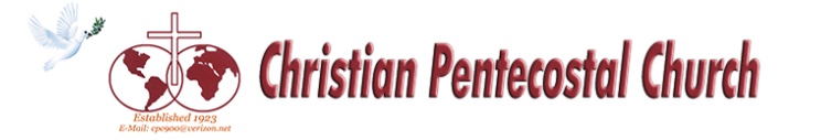 Christian Pentecostal Church -